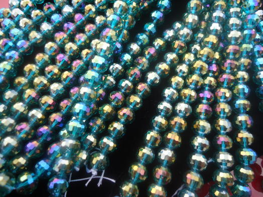(image for) Turquoise Rainbow crystals #BS1233